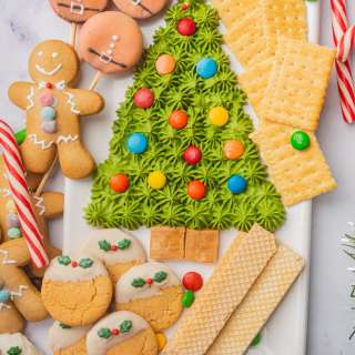 Christmas Tree Frosting Board