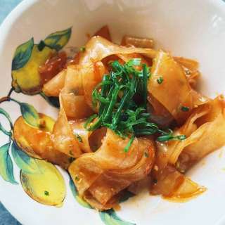 Reispapier Nudeln (5 Min & Glutenfrei)