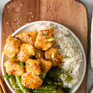 Air Fryer Orange Chicken