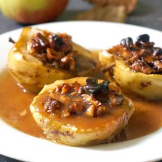 Stuffed Baked Apple Halves