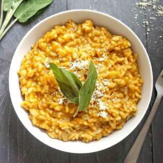 Creamy Pumpkin Risotto