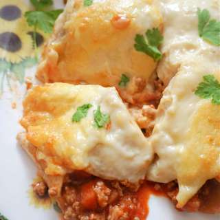 Ground Turkey Enchiladas
