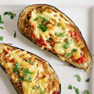 Stuffed Aubergines