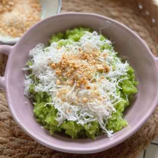 Einfache Pandan Klebreis (Pandan Sticky Rice)
