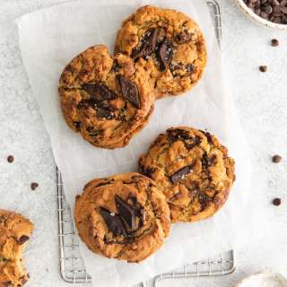 Air Fryer Chocolate Chip Cookies