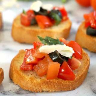 Italian Tomato Bruschetta Recipe
