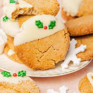 Air Fryer Gingersnap Cookies