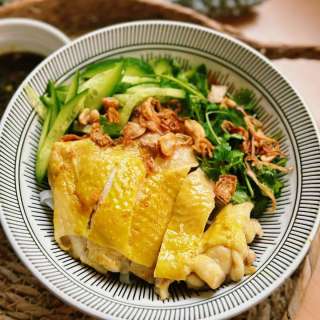Phở Trộn (Trockenes Chicken Pho)