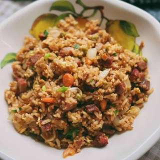 Easy Char Siu Fried Rice (Chinese BBQ Pork Fried Rice)