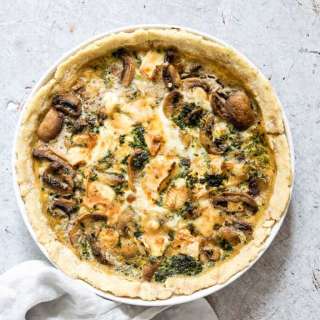 Vegetable Gluten-Free Quiche