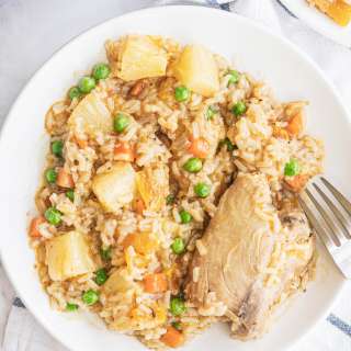 Instant Pot Apricot Chicken and Rice