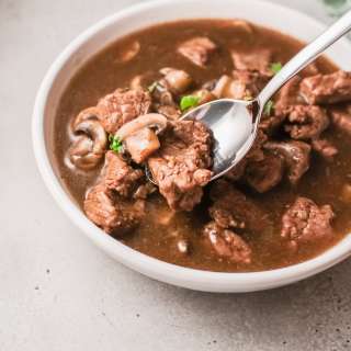 Instant Pot Beef Tips and Gravy