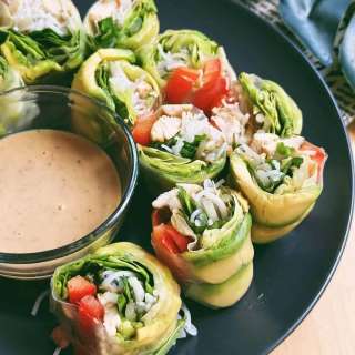 Sommerrollen mit Hähnchen (Chicken Summer Rolls)