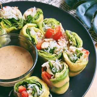 Vietnamese Chicken Spring Rolls (Summer Rolls)