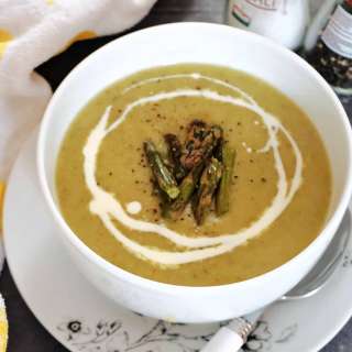Roasted Asparagus Soup