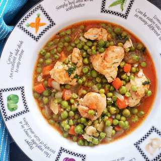 Chicken and Green Pea Stew