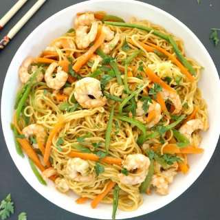Prawn Stir Fry with Noodles
