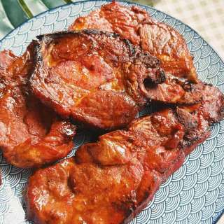 Easy Char Siu Pork Chops (5 Ingredients)