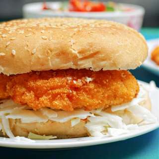 Buttermilk Fried Chicken Burgers