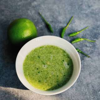 Vietnamese Green Chili Sauce for Seafood (Muối Ớt Xanh)