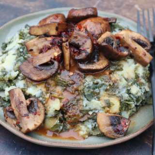 Vegan Dutch kale 'stamppot' with a fatfree Medical Medium twist