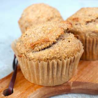 Banana muffins with oat flour
