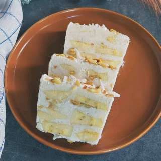 Kem Chuối (Vietnamesisches Bananen-Kokos-Eis)