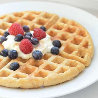 The Best Belgian Waffles (traditional with yeast)