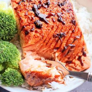 Baked Teriyaki Salmon