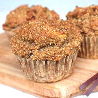 Bananen muffins met gierst