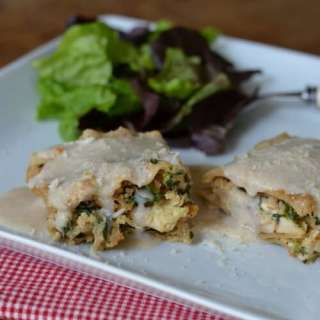 White Chicken Lasagna