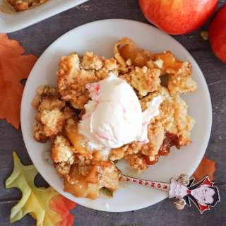 Apple Crumble with Oats