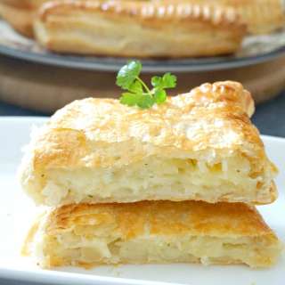 Potato, Cheese and Onion Pasty