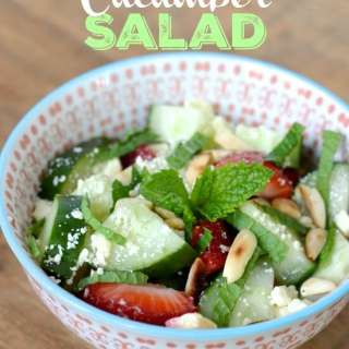 Strawberry Cucumber Salad