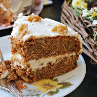 Carrot Cake with Cream Cheese Icing