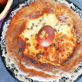 Romanian Easter Bread - Pasca