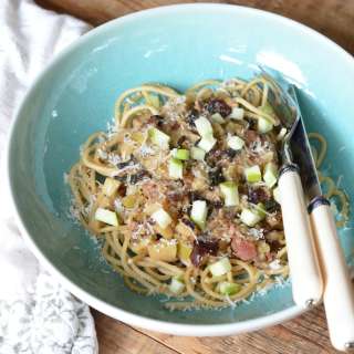Chestnut and Green Apple Pasta with Sage Brown Butter