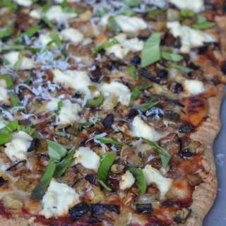 Roasted Veggie and Ricotta Pizza