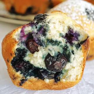 Quick and Easy Blueberry Muffins