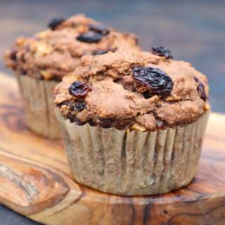 Medical Medium, vetvrije appel rozijnenmuffins met havermeel, kaneel en gember