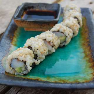 Homemade Sushi (with brown rice)