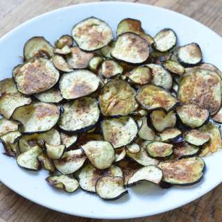 Roasted Eggplant "Chips"