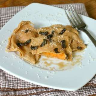 Homemade Whole-Wheat Sweet Potato Ravioli