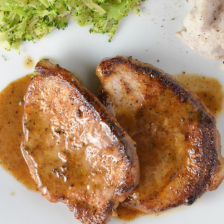 Creamy Braised Pork Chops