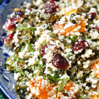 Kale Butternut Squash Salad