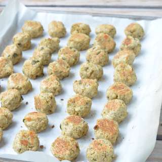 Ricotta Lentil "Meatballs" (with lemon and basil)