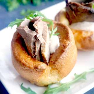 Mini Yorkshire Pudding Canapés