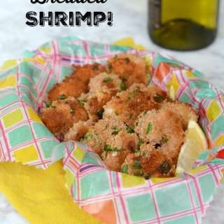Easy Breaded Shrimp (Baked)