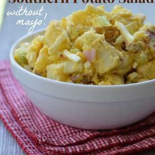 Southern Potato Salad (without mayo!)