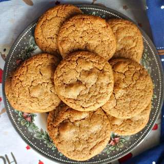 Ginger Cookies with Crystallized Ginger